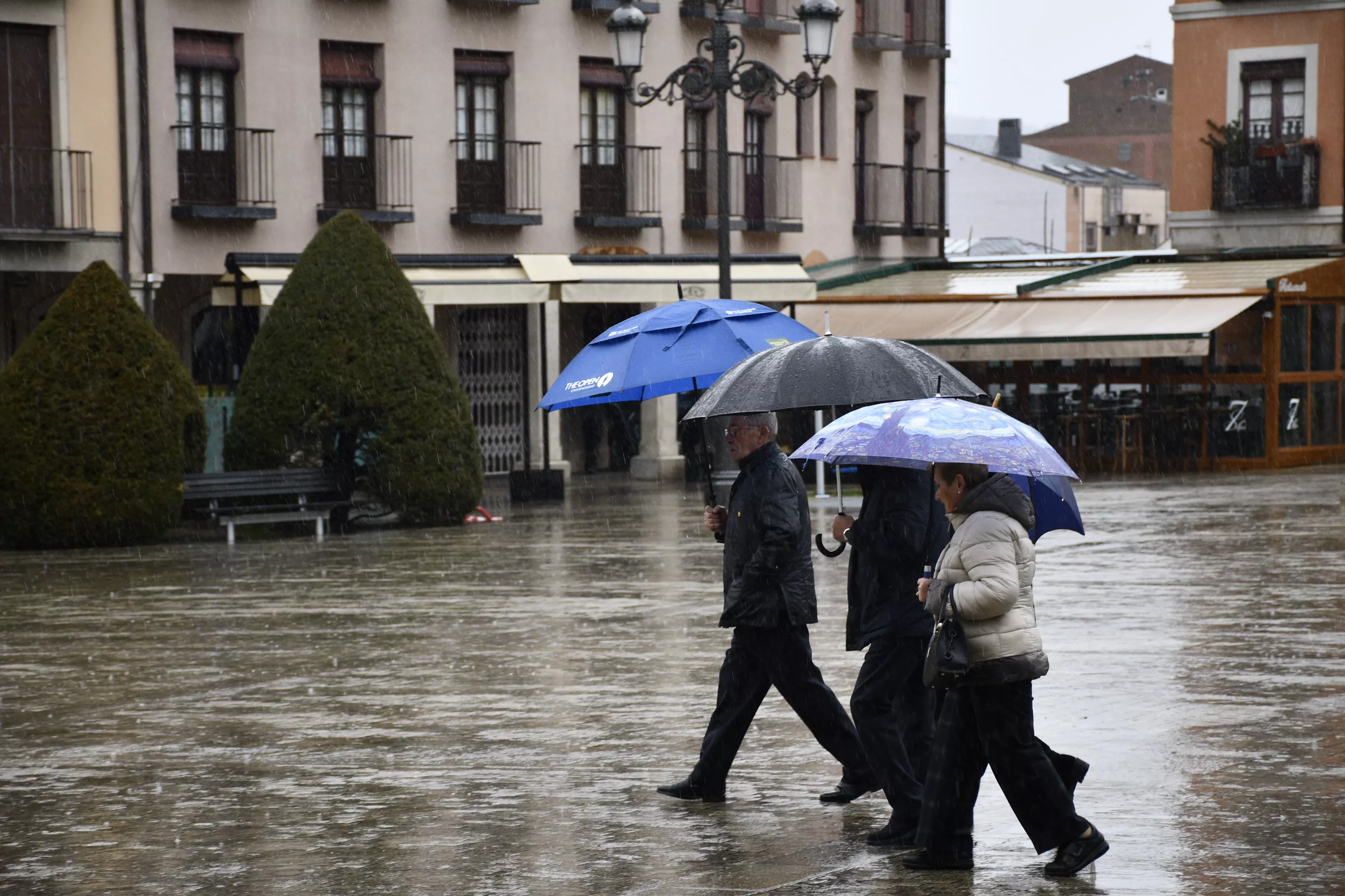 Lluvia en Ponferrada | 