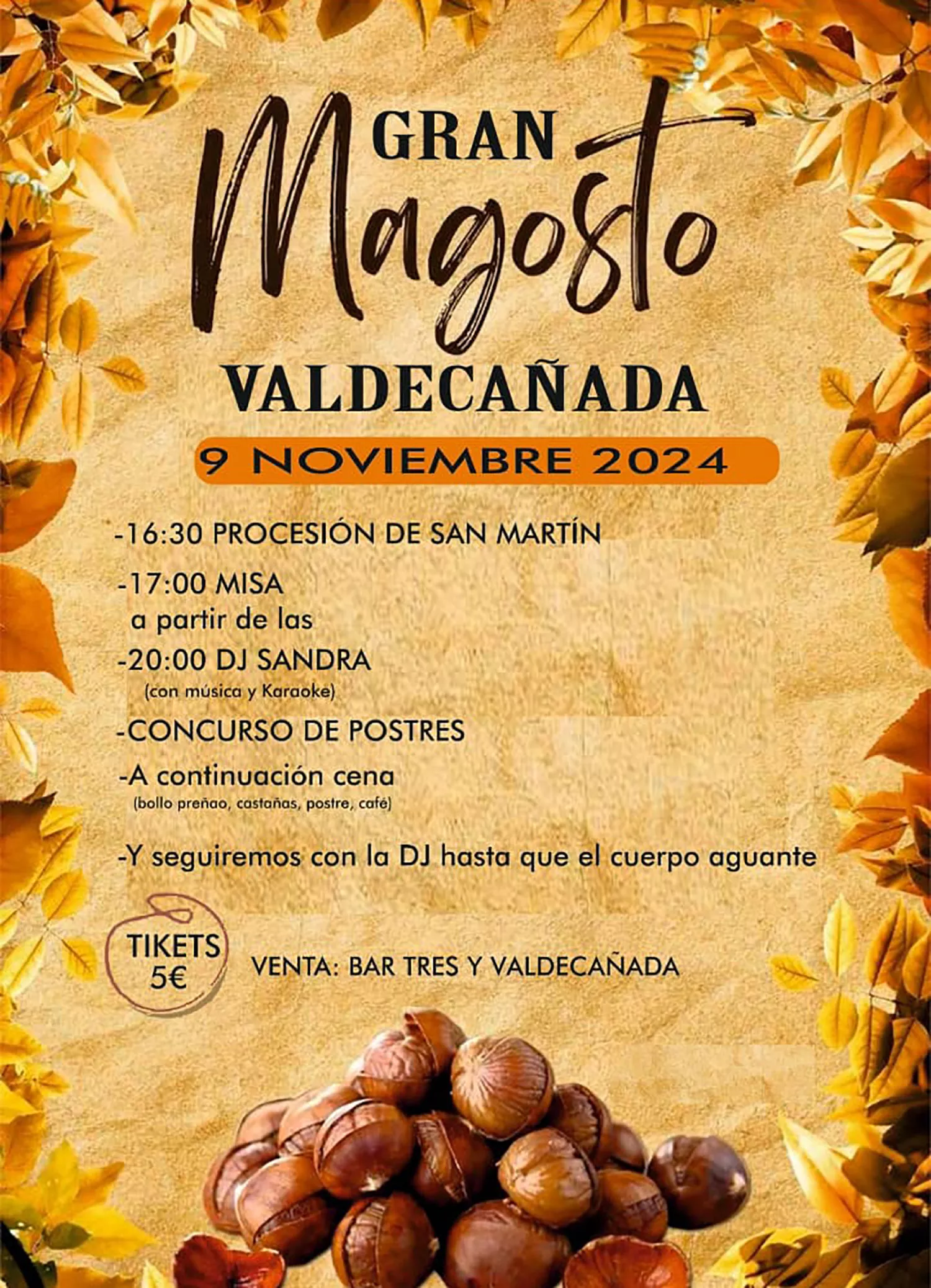 Magosto Valdecañada