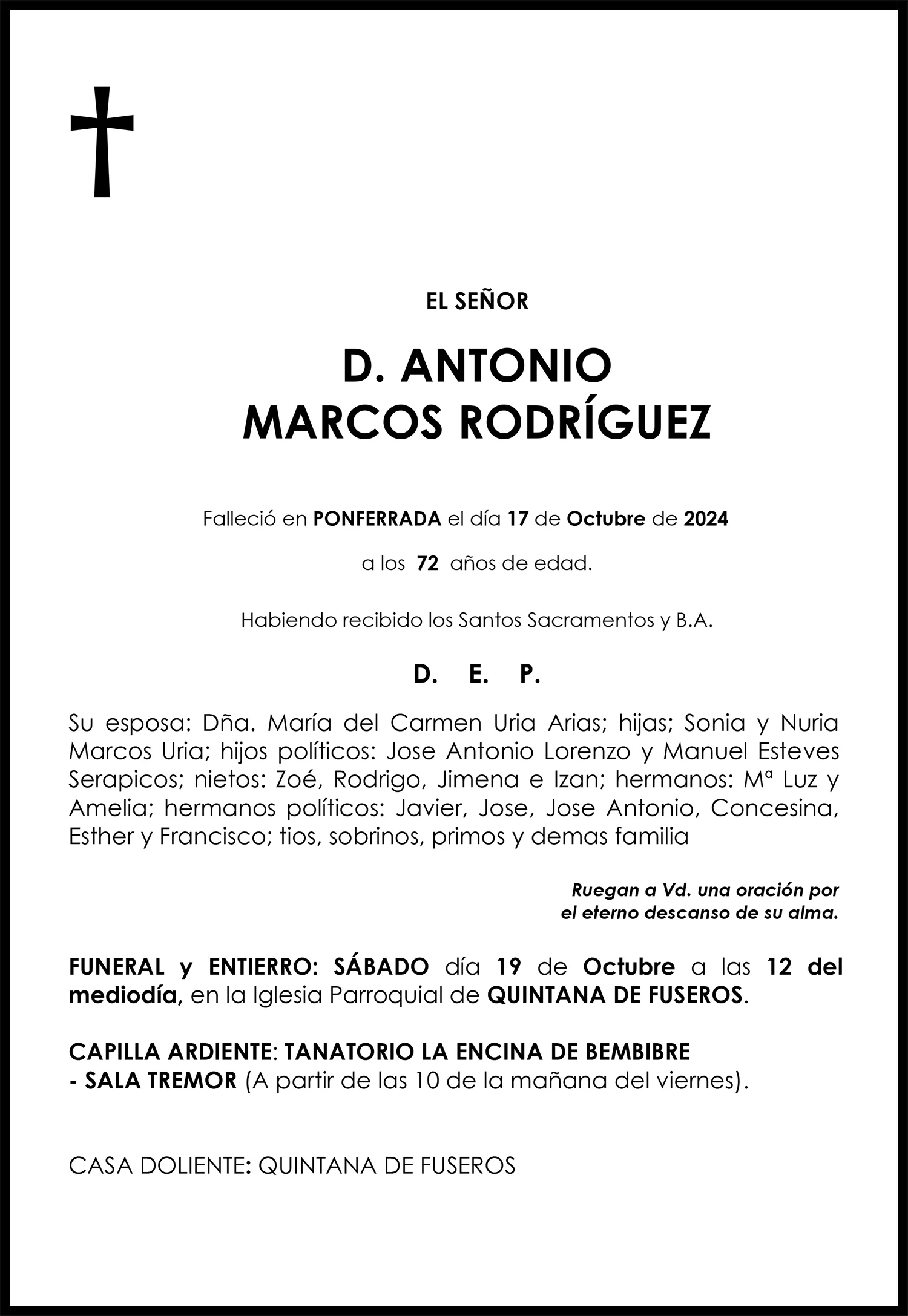 ANTONIO MARCOS RODRÍGUEZ