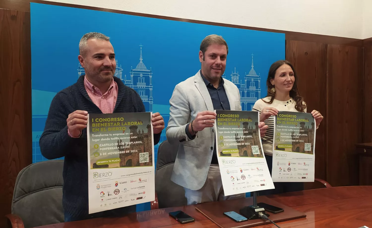 Ponferrada celebra el I Congreso de Bienestar Laboral con empresas catalanas, madrileñas y gallegas