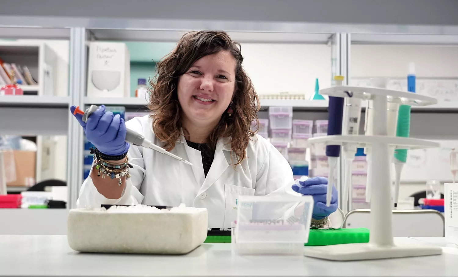 Lara Sanoguera Miralles, investigadora en el Grupo de Splicing y susceptibilidad al Cáncer del Instituto de Biología y Genética Molecular (IBGM) de Valladolid