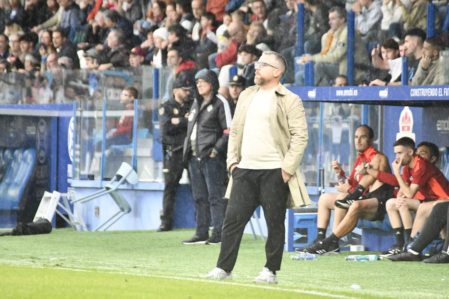 Javi Rey considera injusto el empate de la Ponferradina ante el Barça B: «El fútbol es un deporte que no tiene lógica»