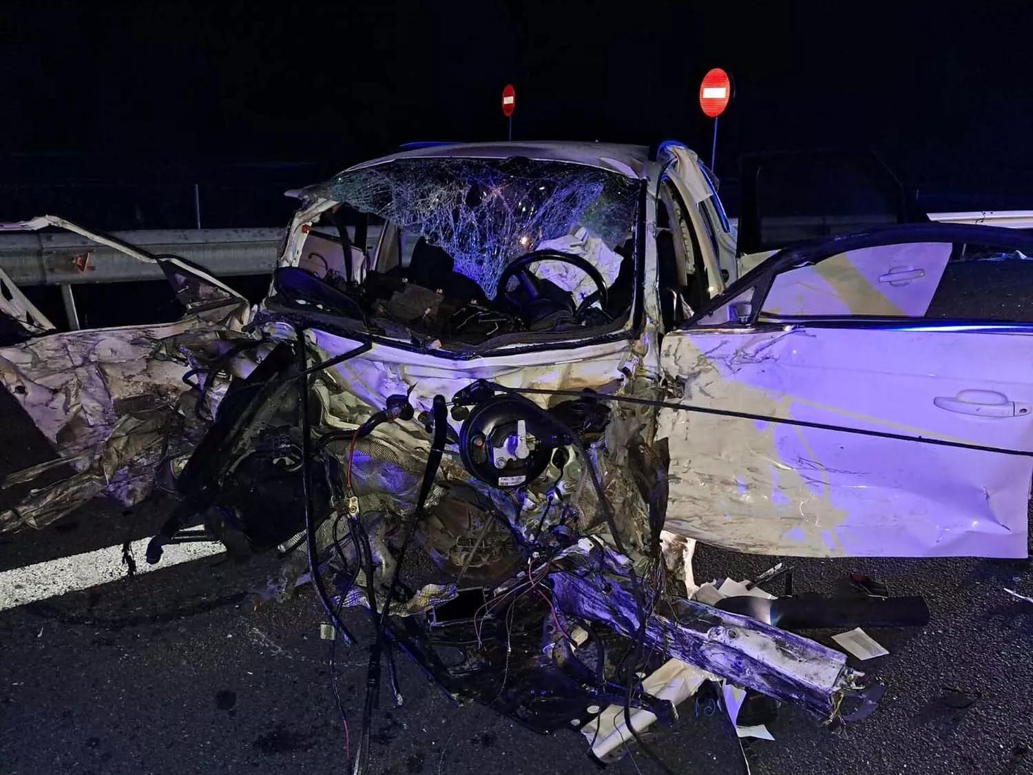 Foto al accidente mortal | Guardia Civil