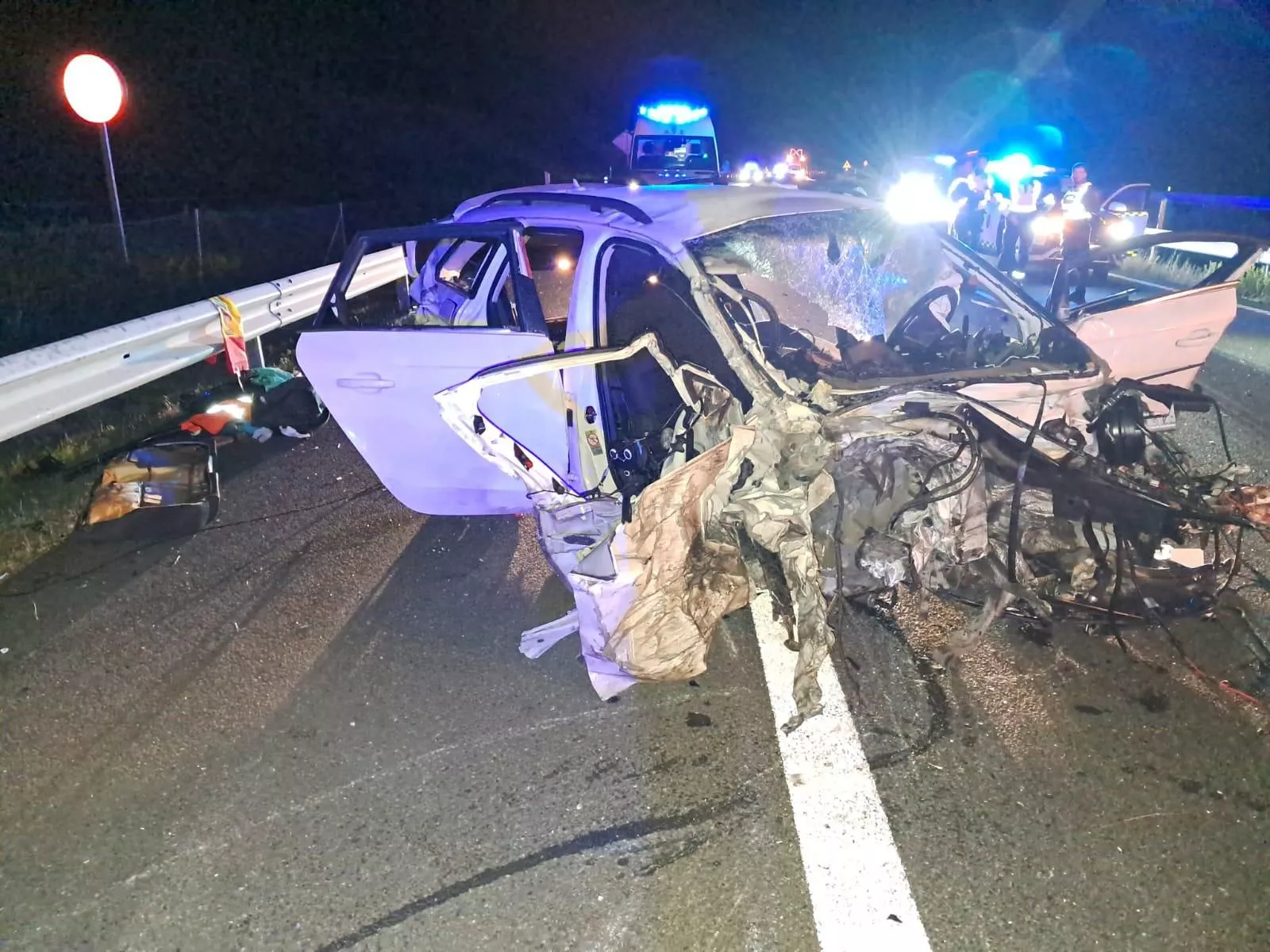 Foto al accidente mortal | Guardia Civil