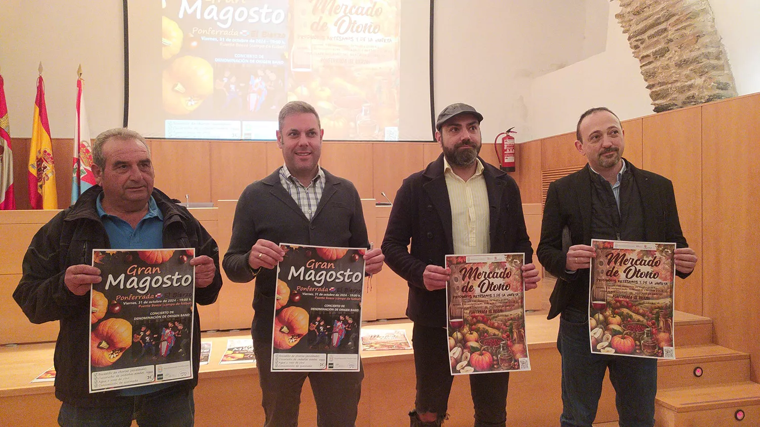 Presentación del Magosto y Mercado de Otoño de Ponferrada