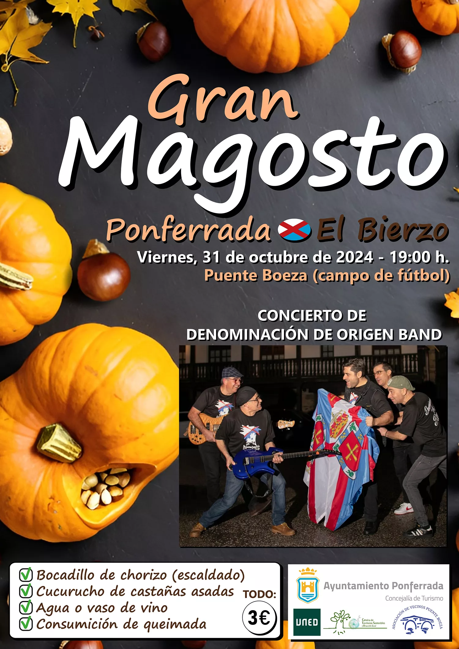 Cartel del Magosto de Ponferrada