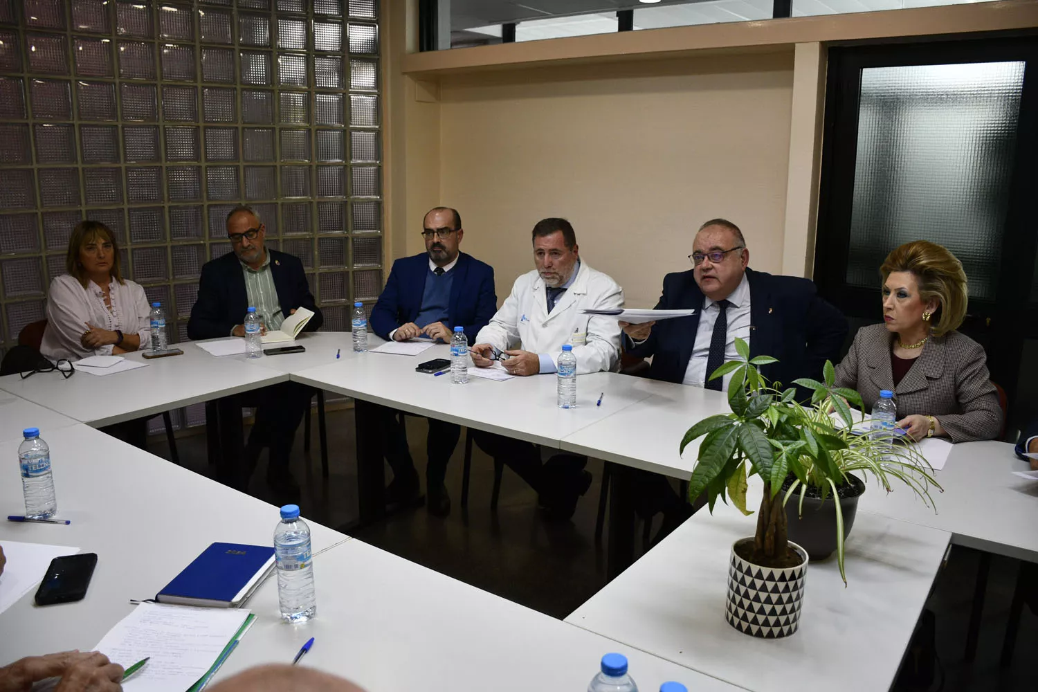 Visita del consejero de sanidad al hospital del Bierzo (4)