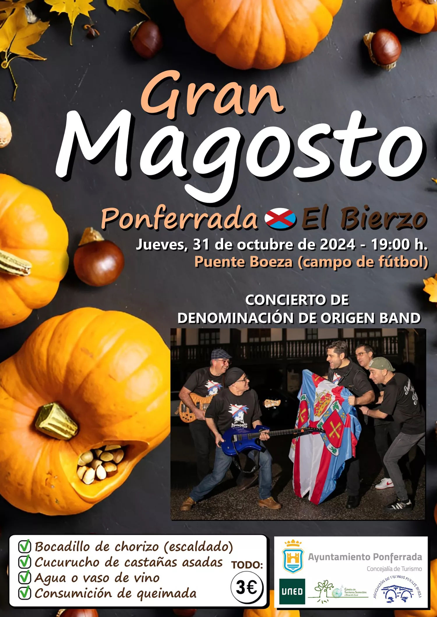 Cartel del Magosto de Ponferrada