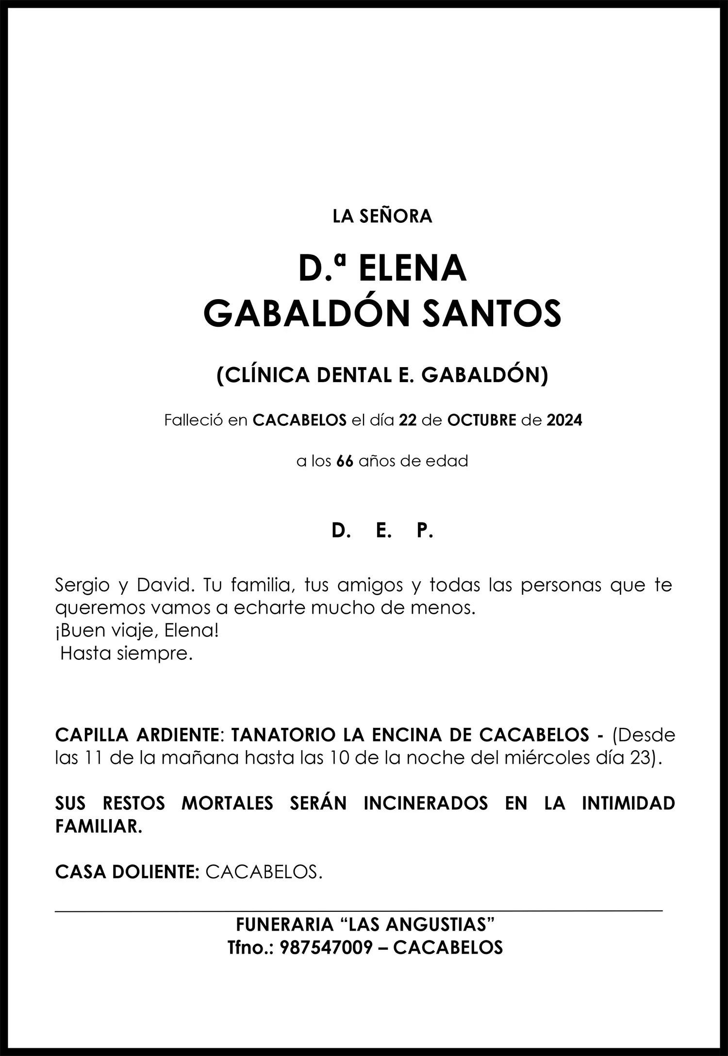 ELENA GABALDON SANTOS