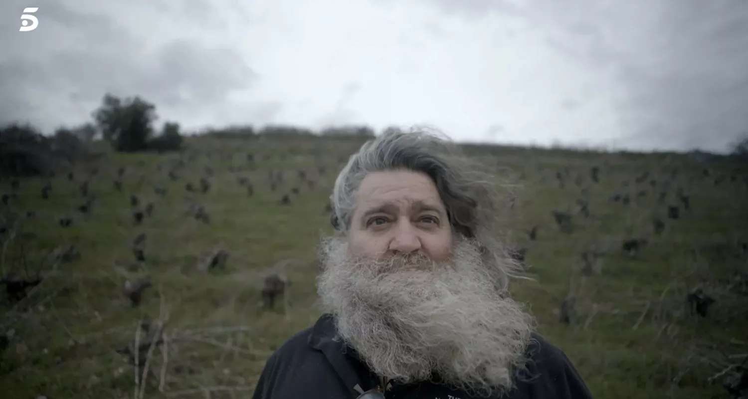 Raúl Pérez en el documental 'El mago del vino' 