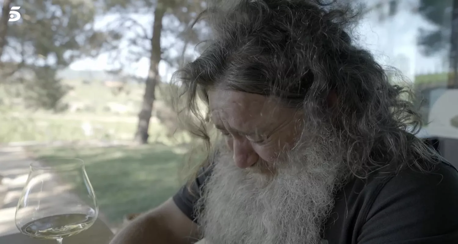 Raúl Pérez en el documental 'El mago del vino' 