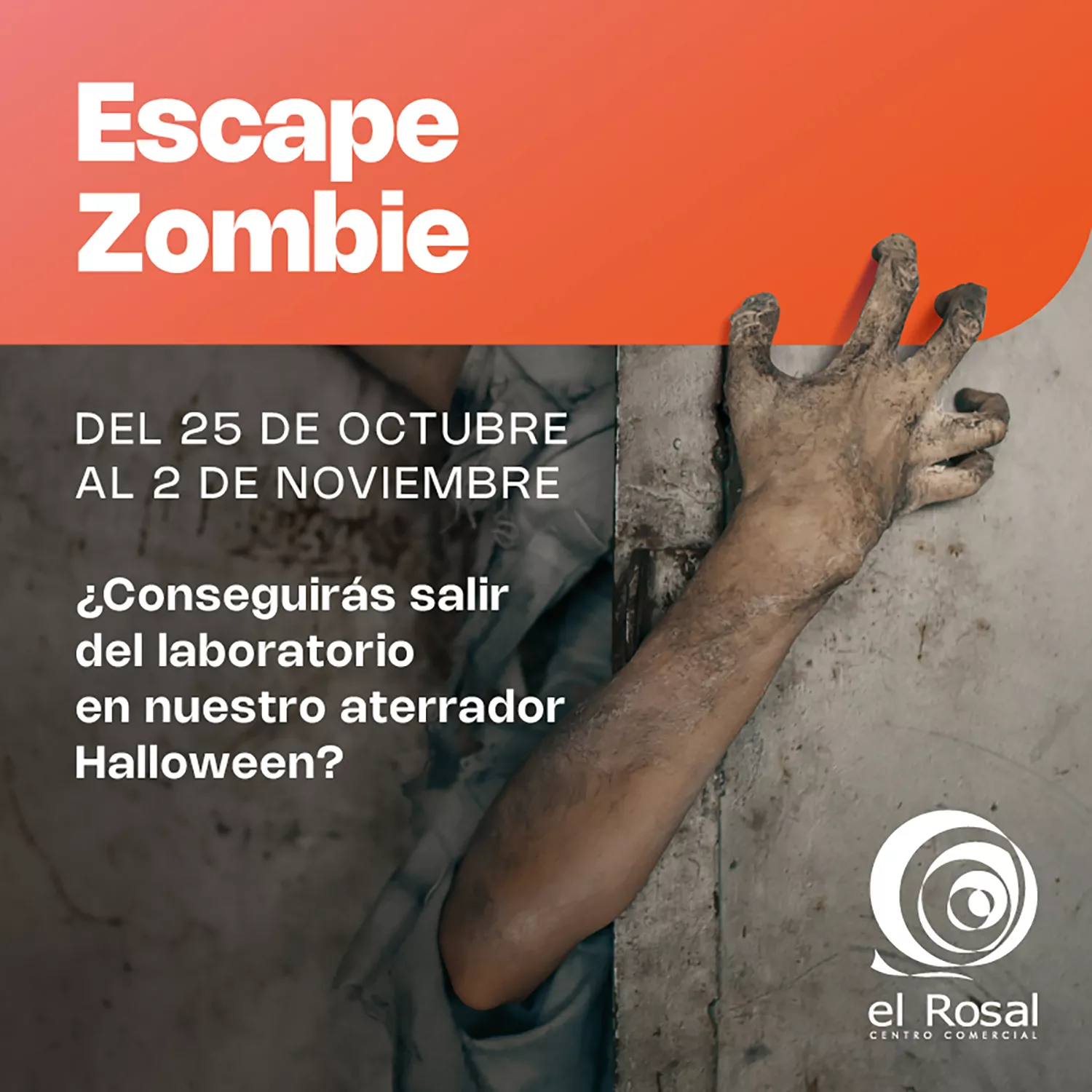 El Rosal celebra Halloween con una Escape Room Zombie para toda la familia