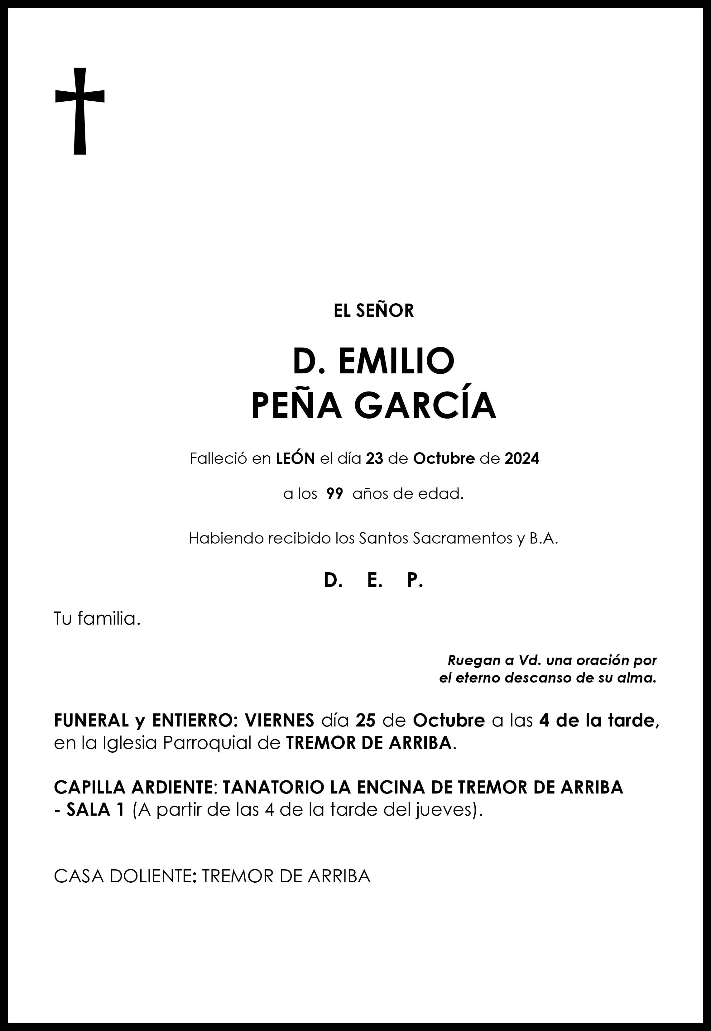 EMILIO PEÑA GARCIA