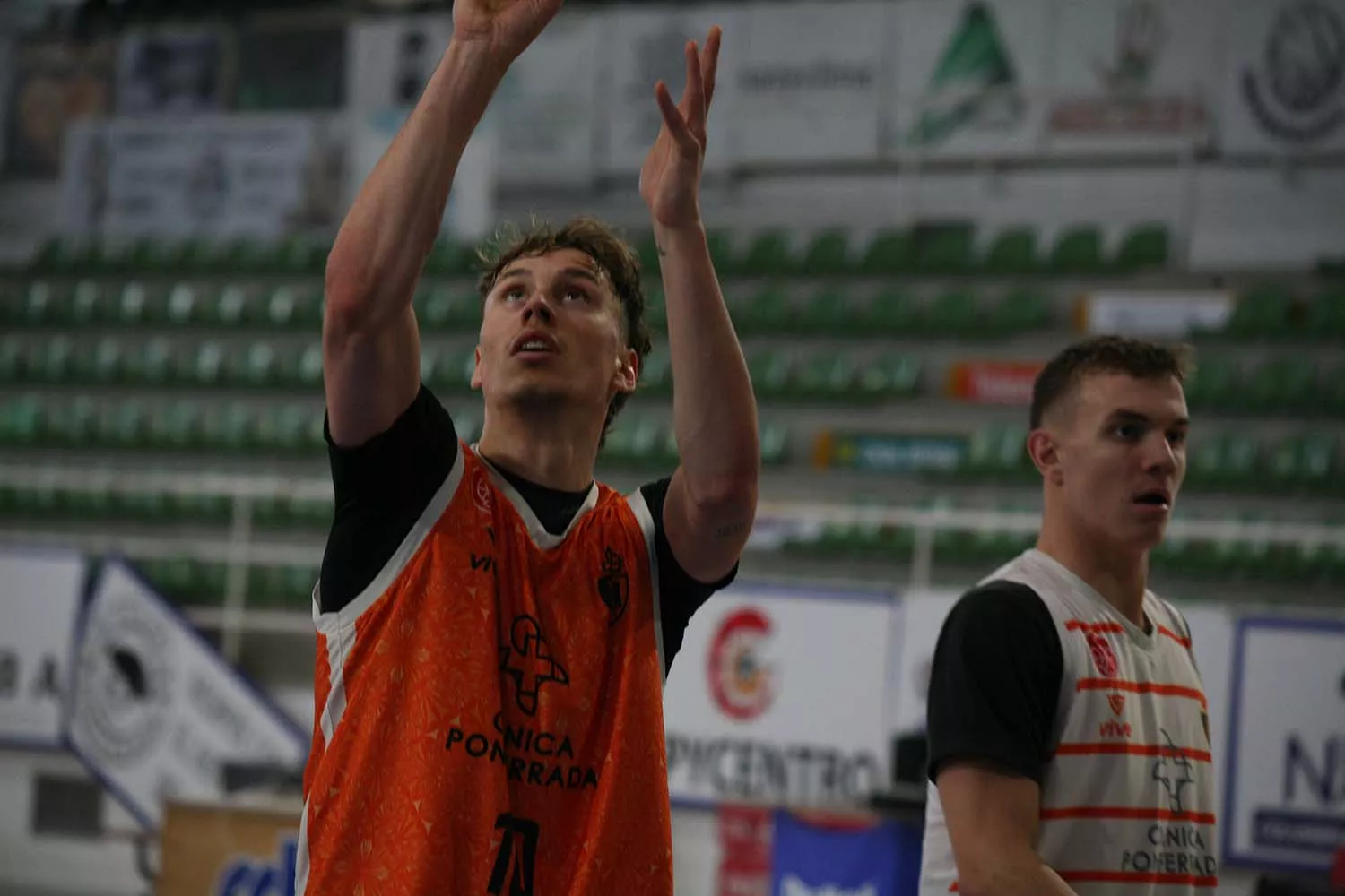 Entrenamiento del Clínica Ponferrada 