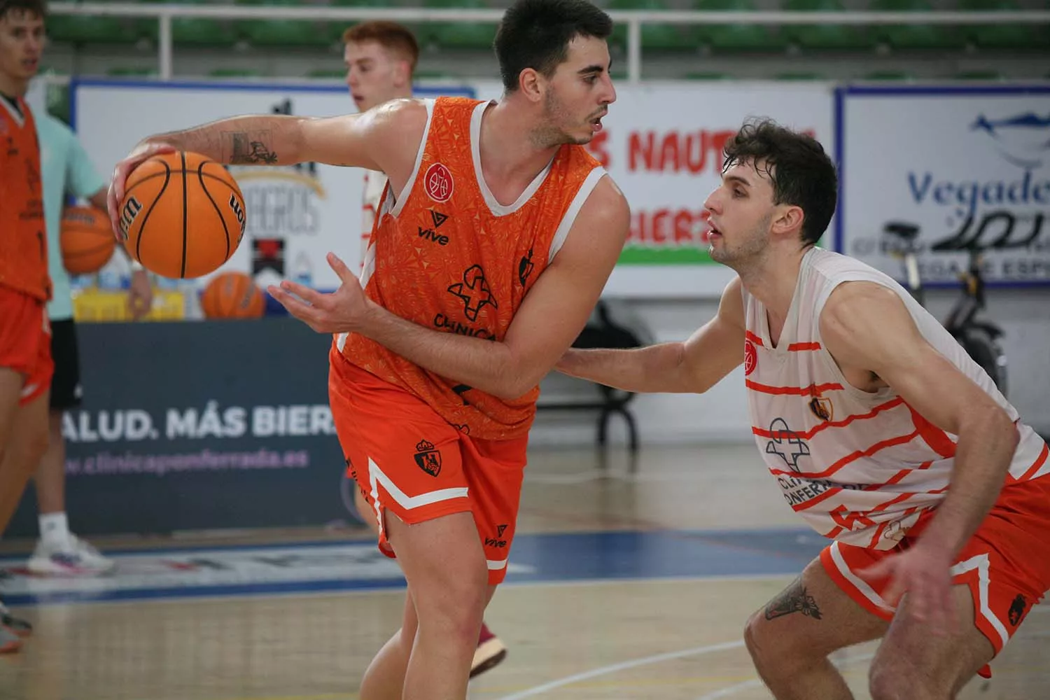 Entrenamiento del Clínica Ponferrada