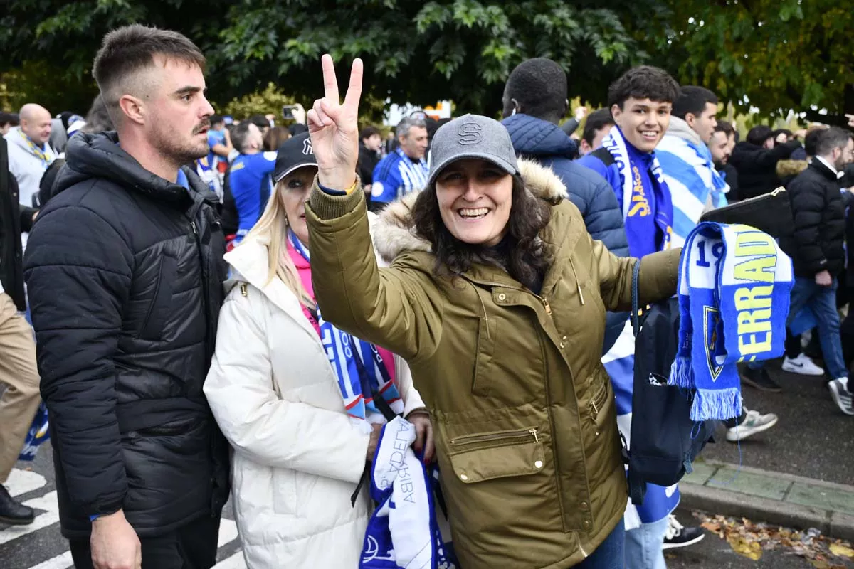 La marea blanquiazul rodea el Reino de León