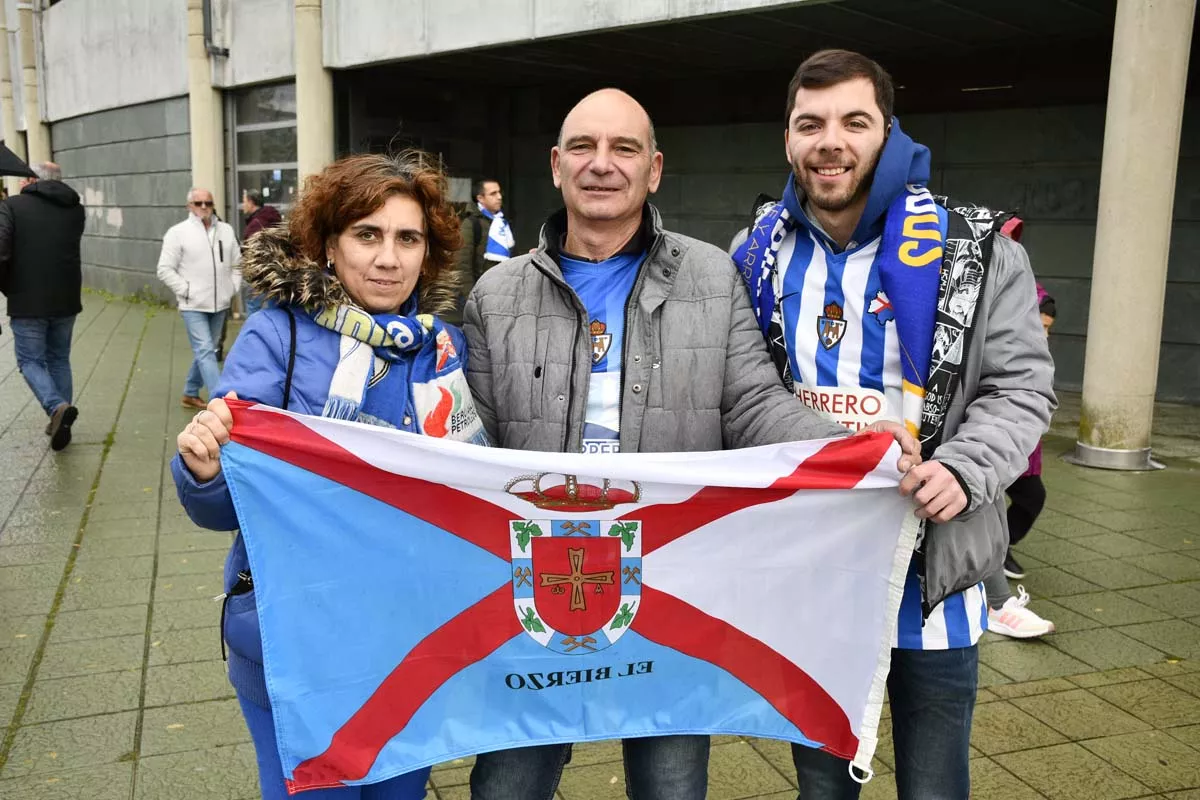 La marea blanquiazul rodea el Reino de León