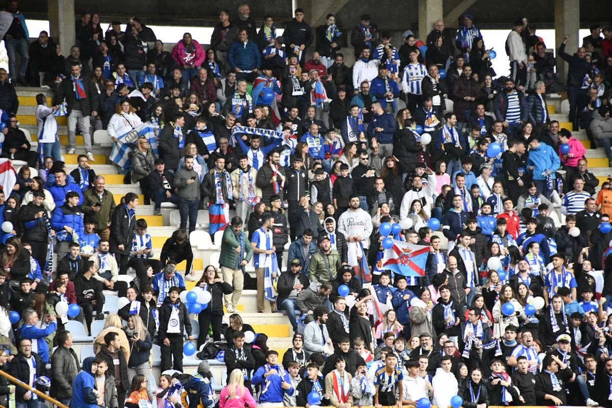 Así se vivió el derbi entre la Cultural y la Ponferradina