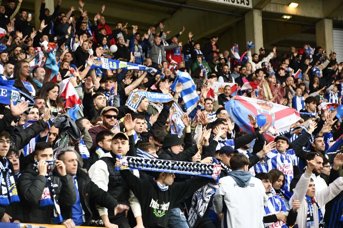 Así se vivió el derbi entre la Cultural y la Ponferradina