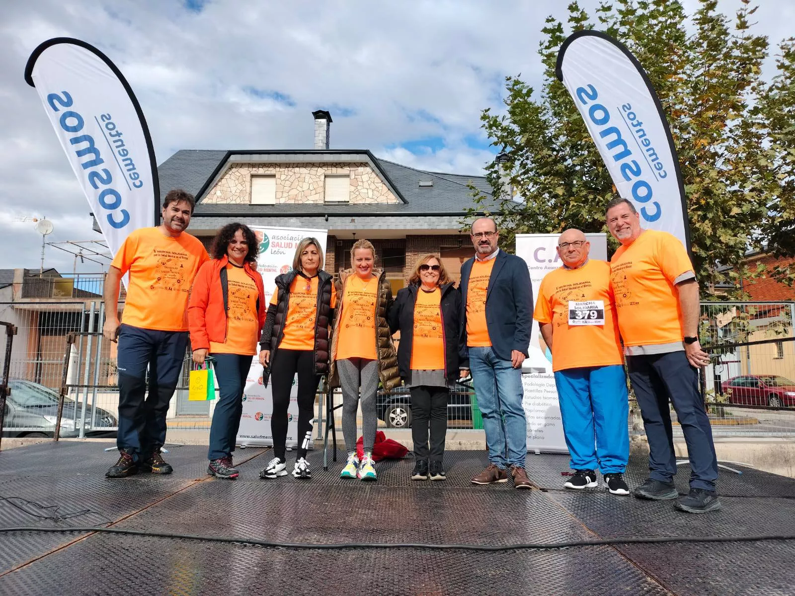 La V Marcha Solidaria por la Salud Mental reúne a cerca de 700 participantes en Ponferrada