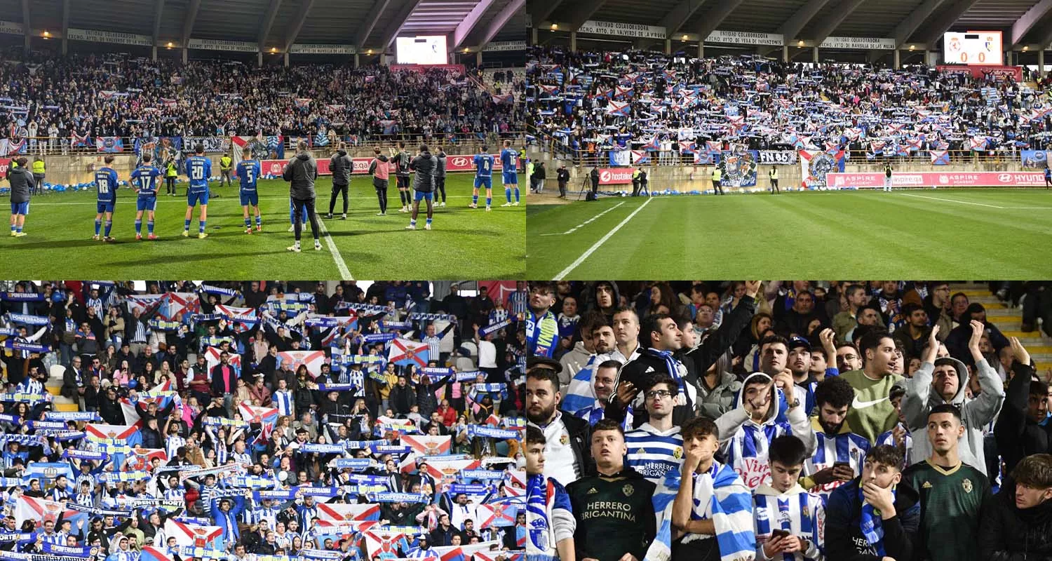 Así se vivió el derbi entre la Cultural y la Ponferradina