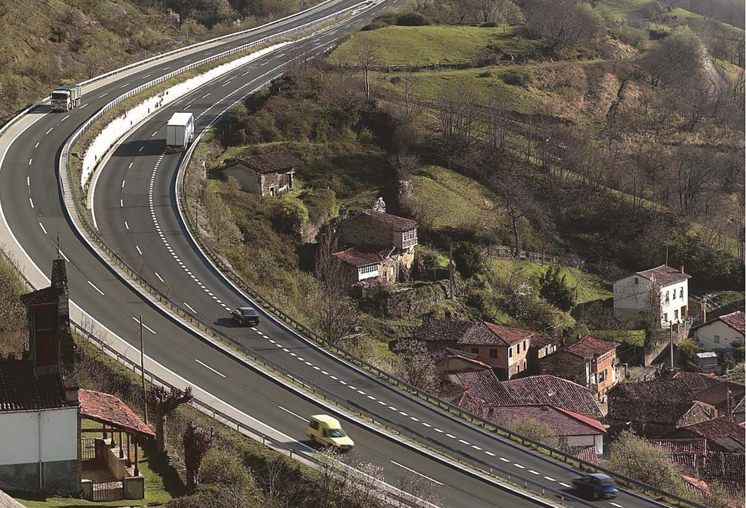 AP 66 entre Campomanes (Asturias) y León