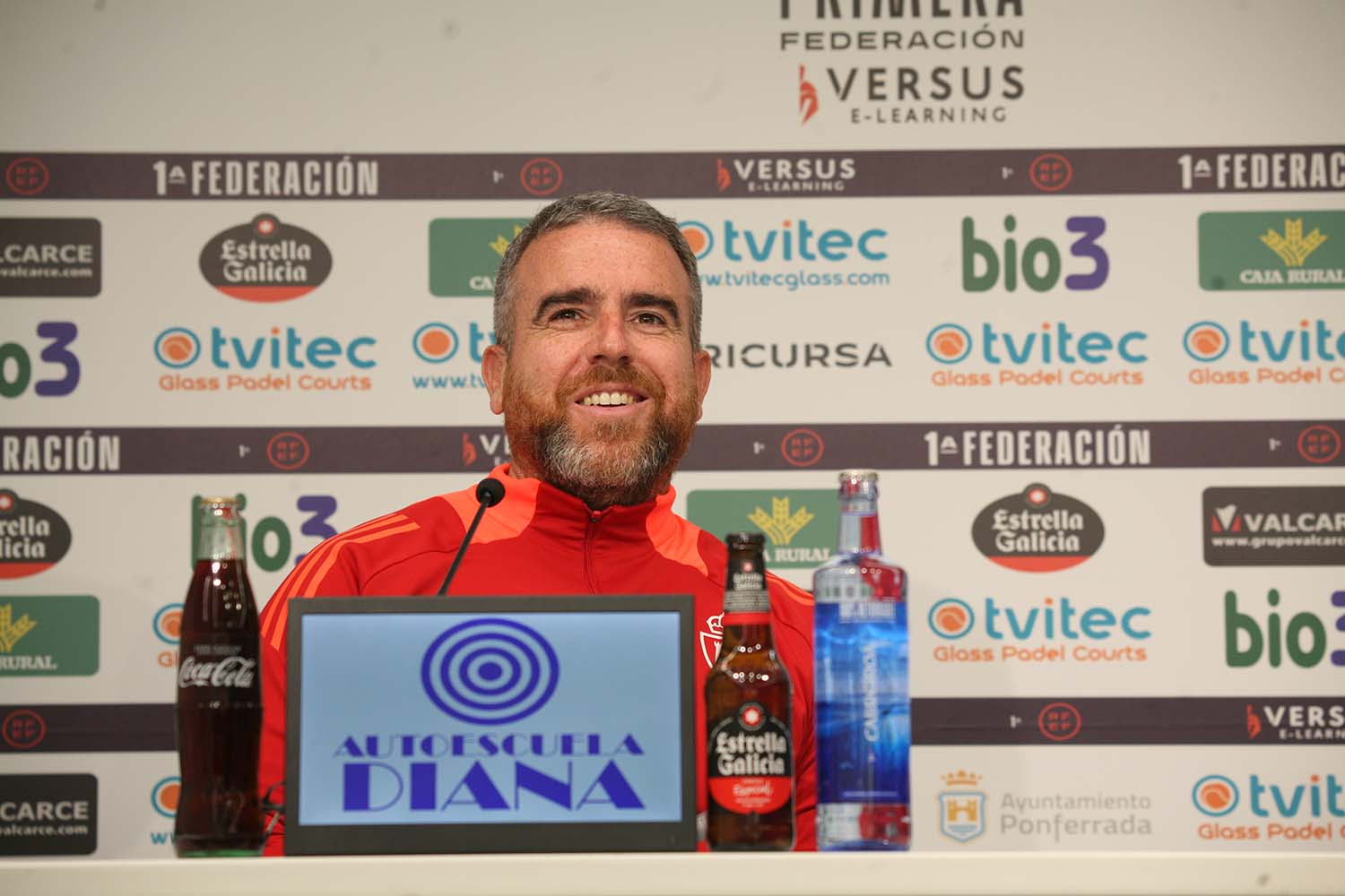 Javi Rey sobre el primer enfrentamiento de Copa del Rey de la Ponferradina