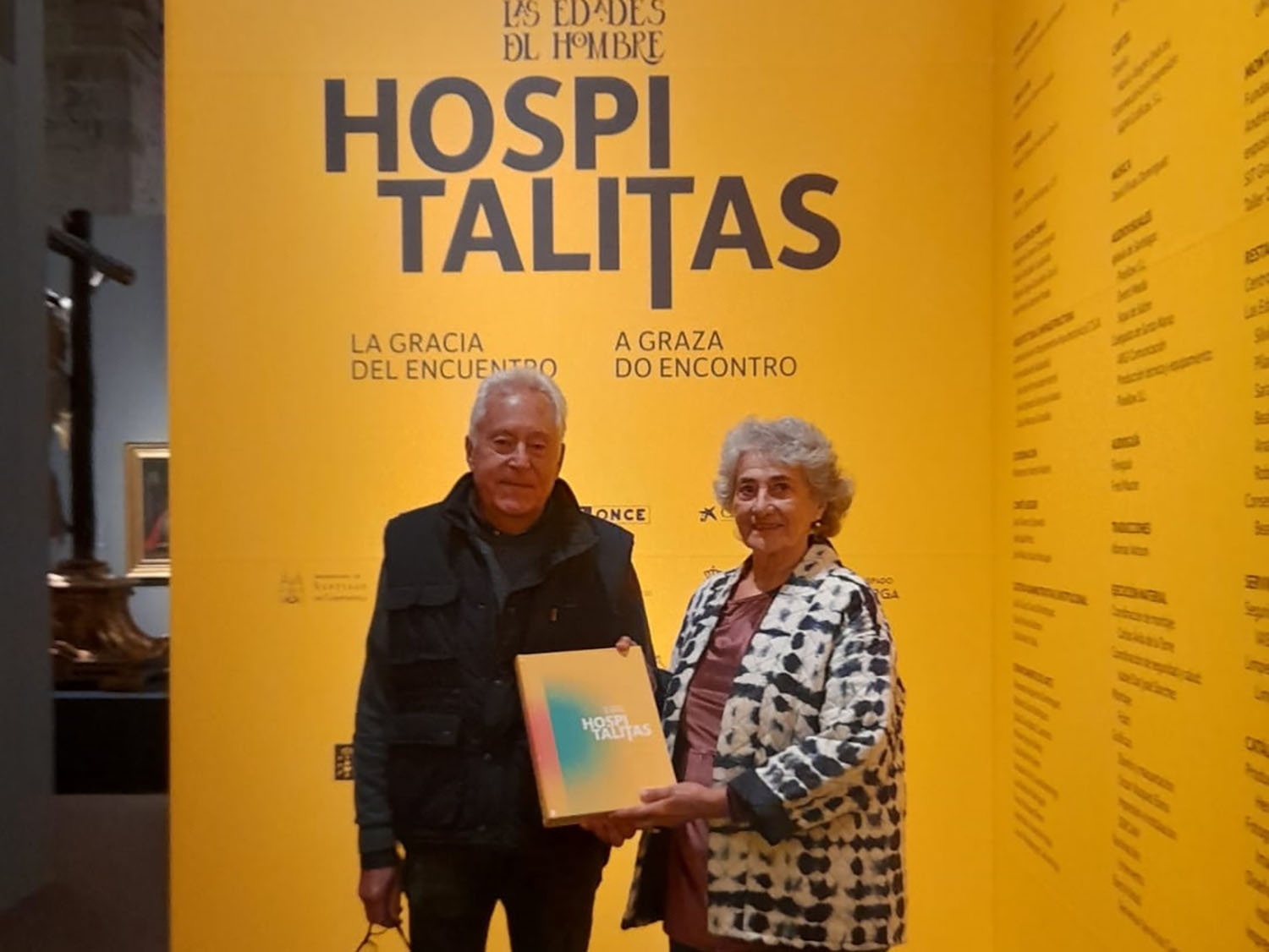 José María y Dolores, visitantes 100.000 de Hospitalitas en Villafranca