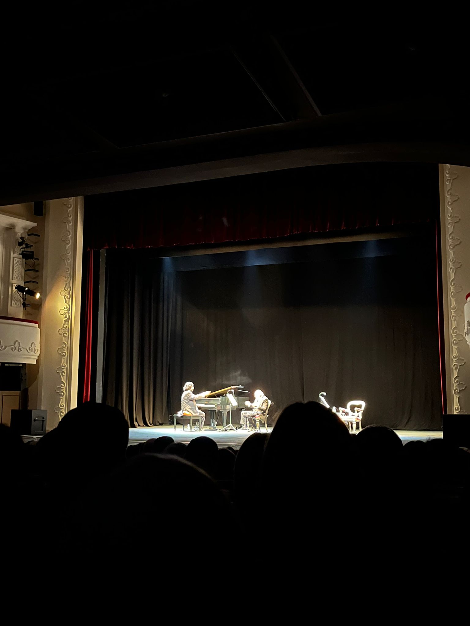 Héctor Alterio en el Bergidum de Ponferrada 