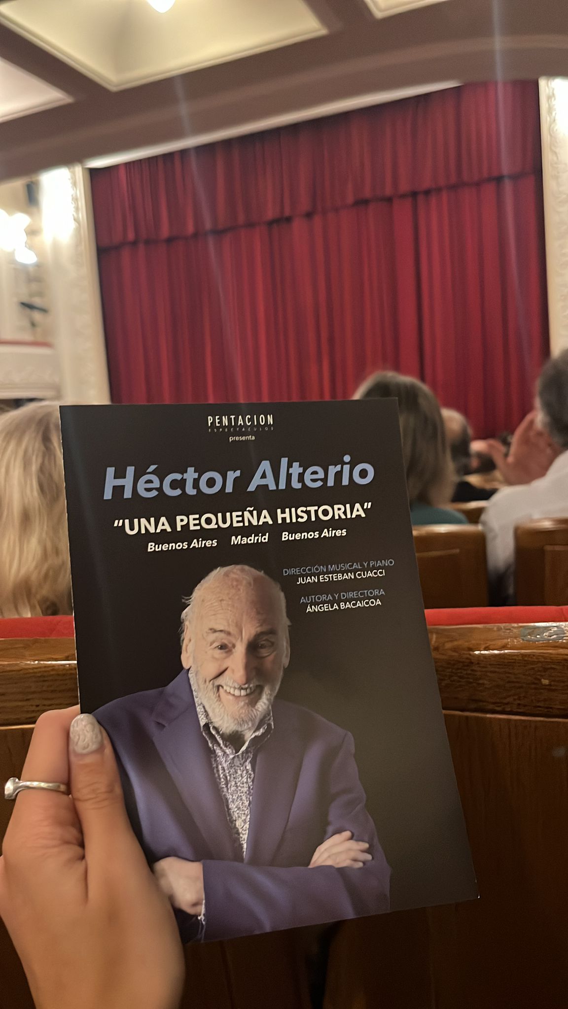 Héctor Alterio en el Bergidum de Ponferrada 