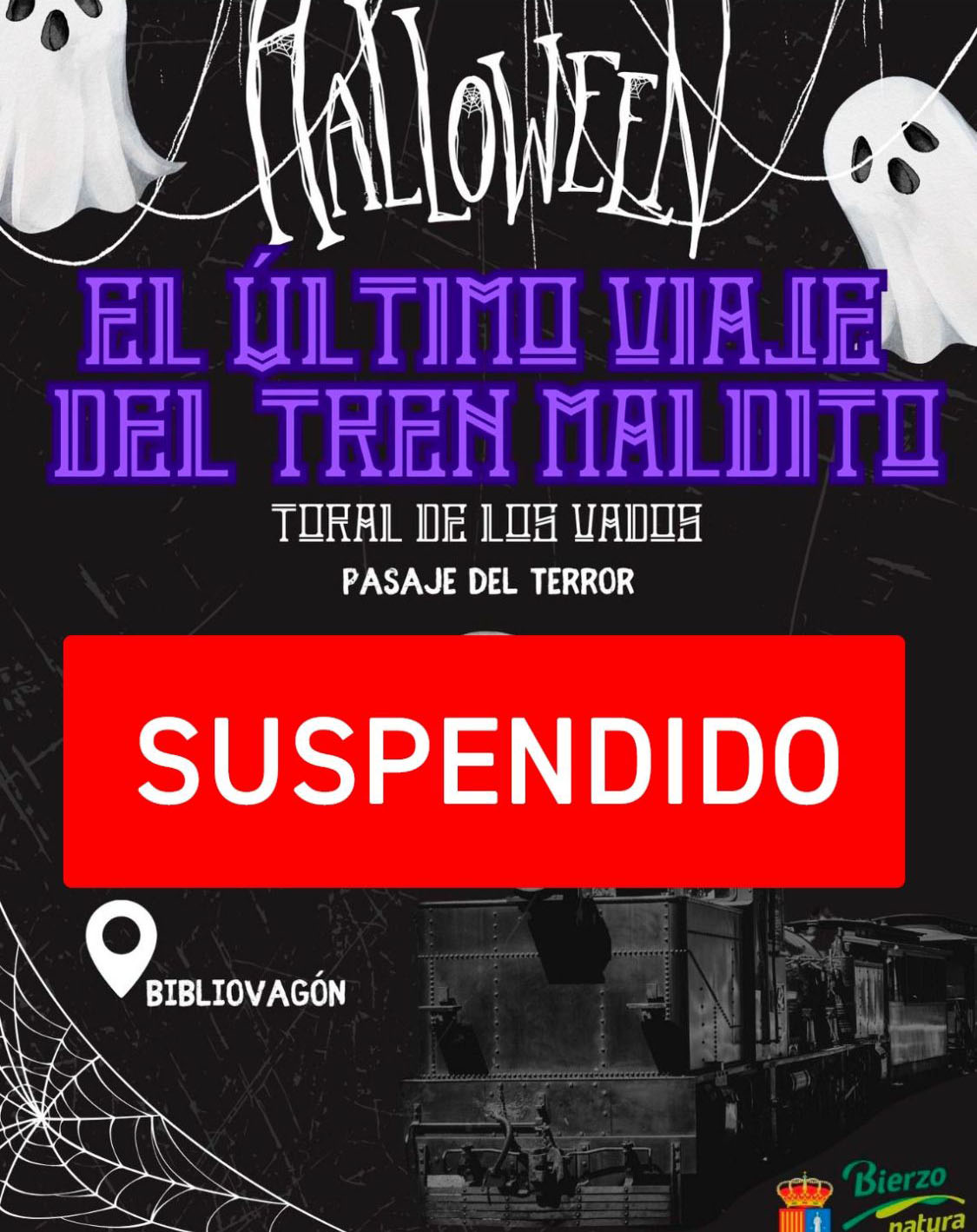 Cancelan Halloween de Toral de los Vados