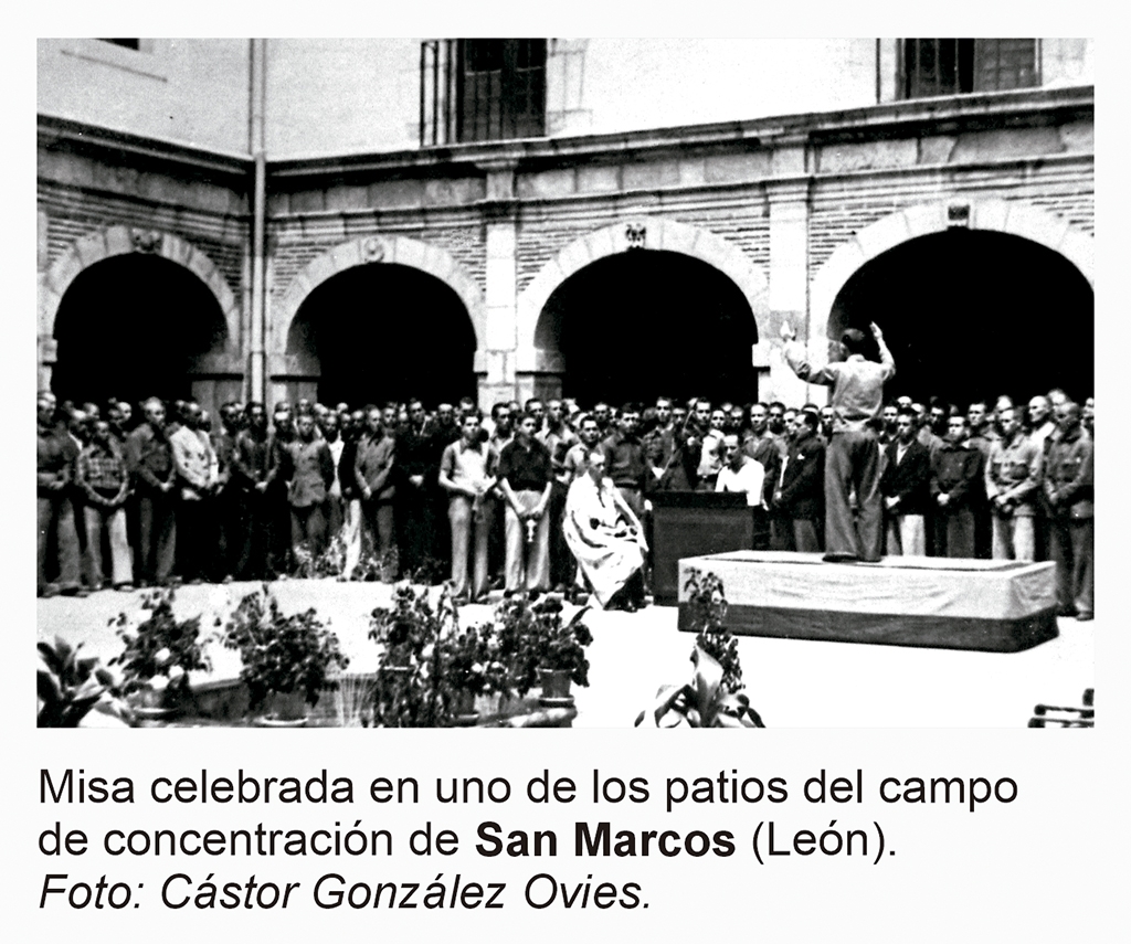 Presos franquistas en San Marcos