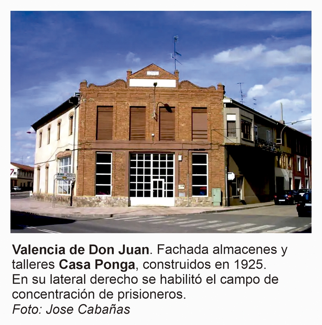 Ubicación del campo de Valencia de Don Juan