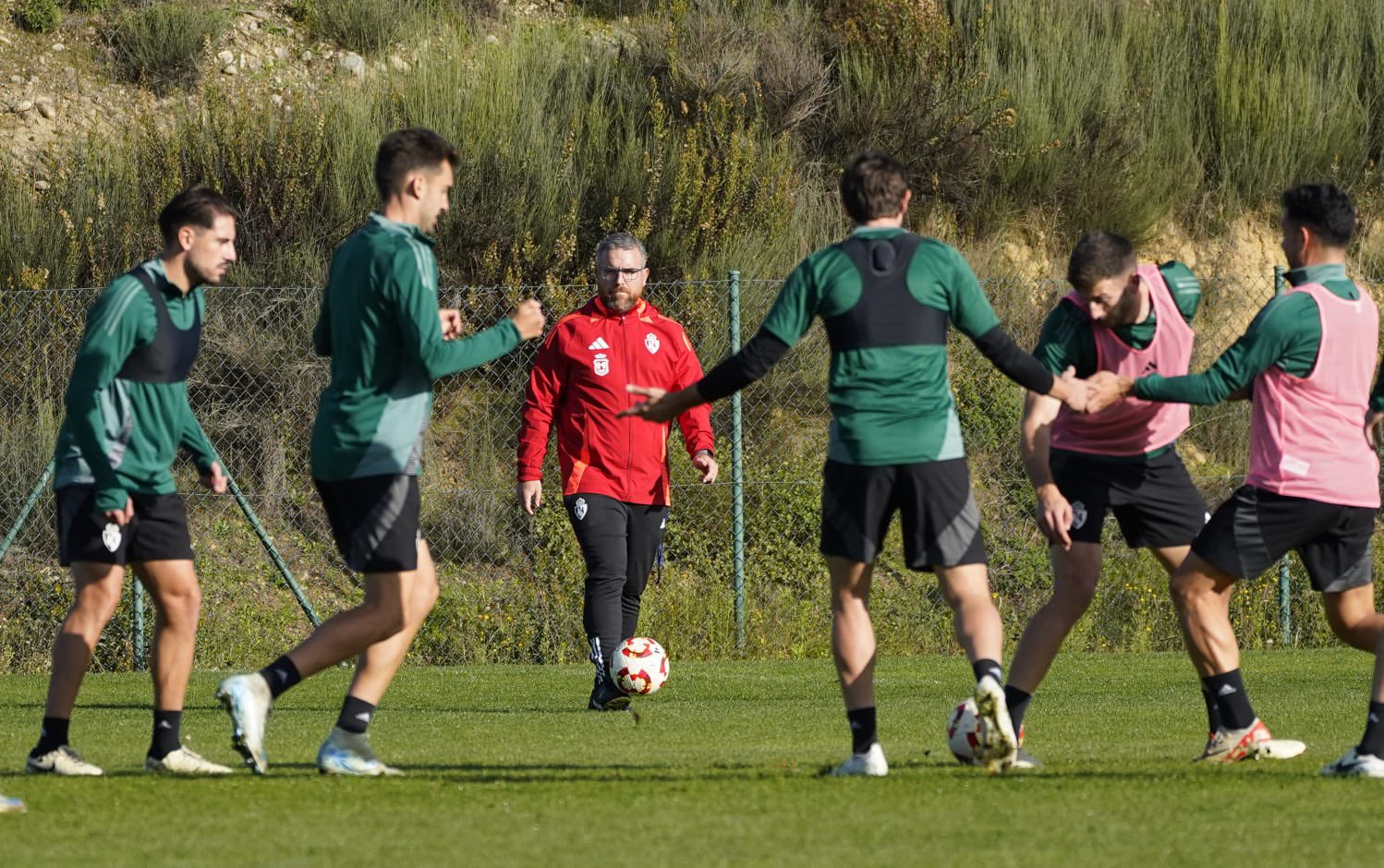 Entrenamiento de la Ponferradina