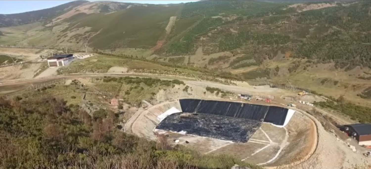 Obras de modernización de la estación de esquí de Leitariegos 