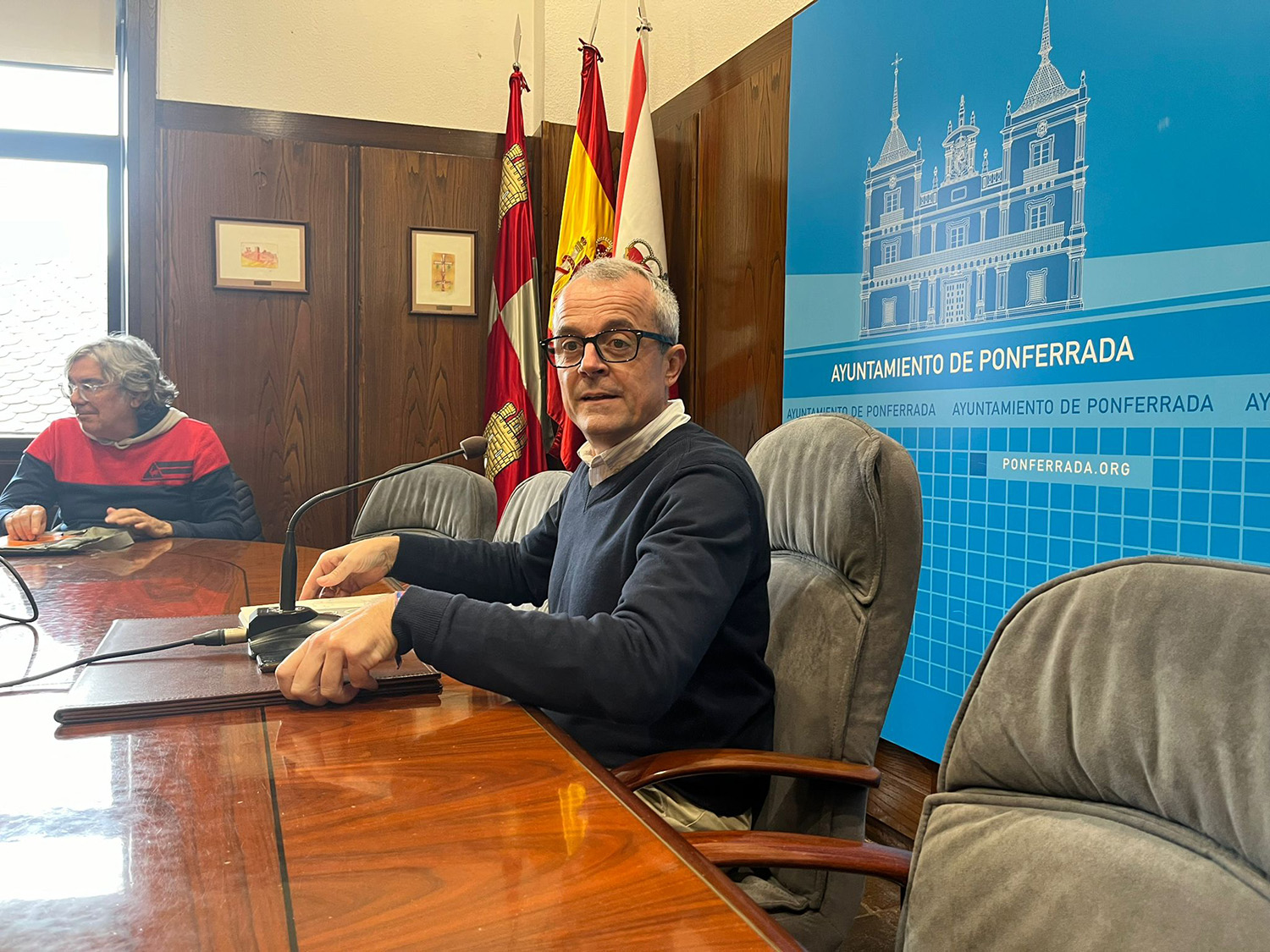 El concejal de Hacienda, Luis A. Moreno, sobre los presupuestos de Ponferrada 2025