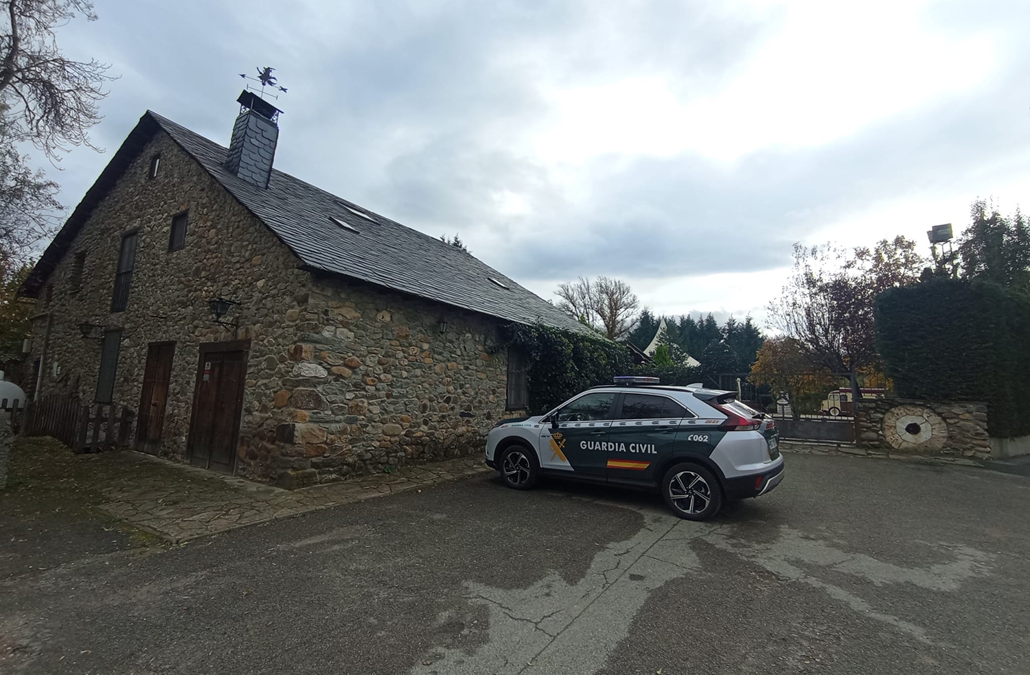 Guardia Civil en el Molino del Real