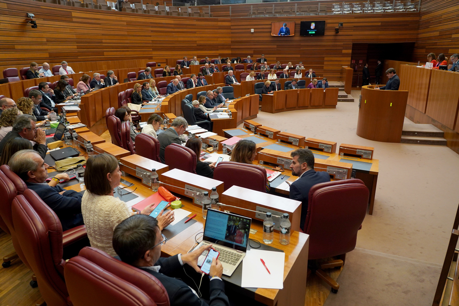 Pleno de las Cortes de Castilla y León