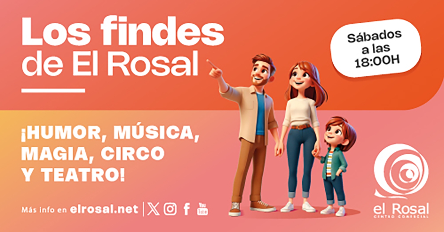 Vuelven los Findes del Rosal con magia, teatro y el sorteo de una Nintendo Switch