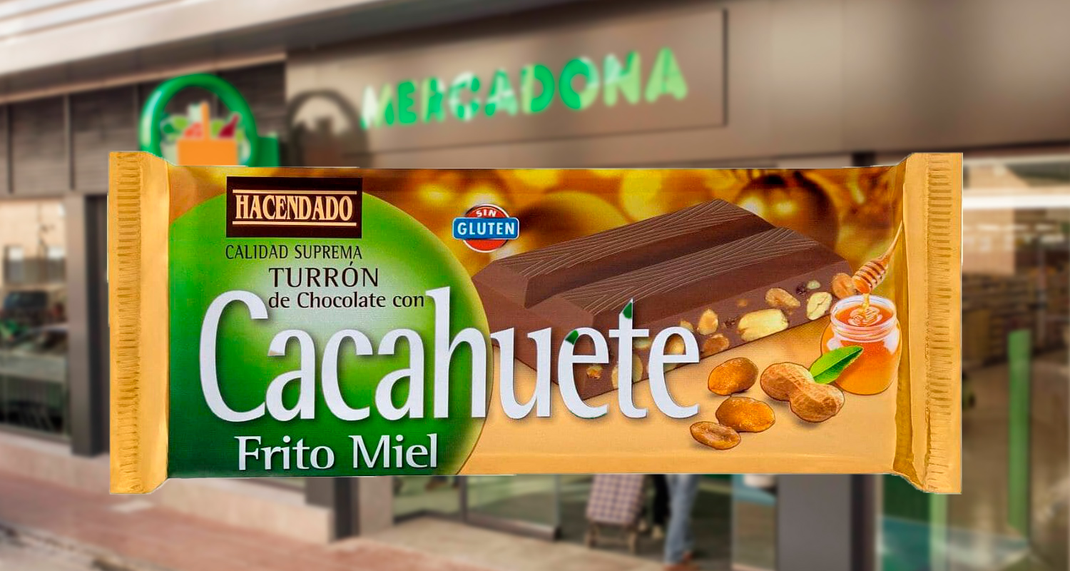 Nuevo turrón para estas navidades en Mercadona