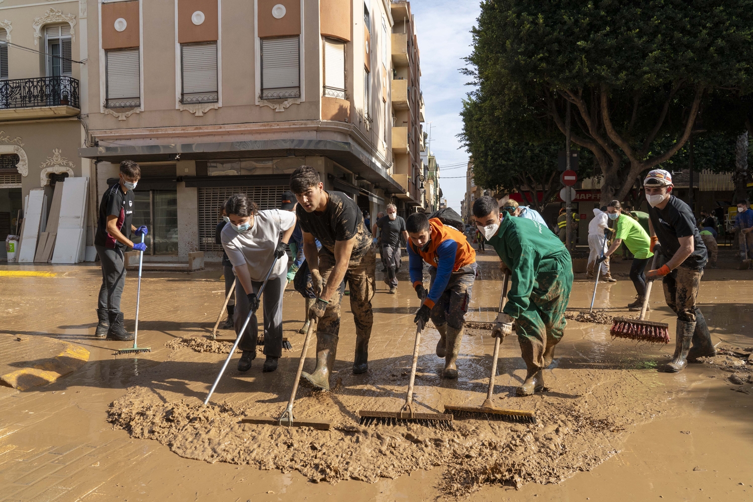 El equipo de rescate de CyL en Valencia (4)