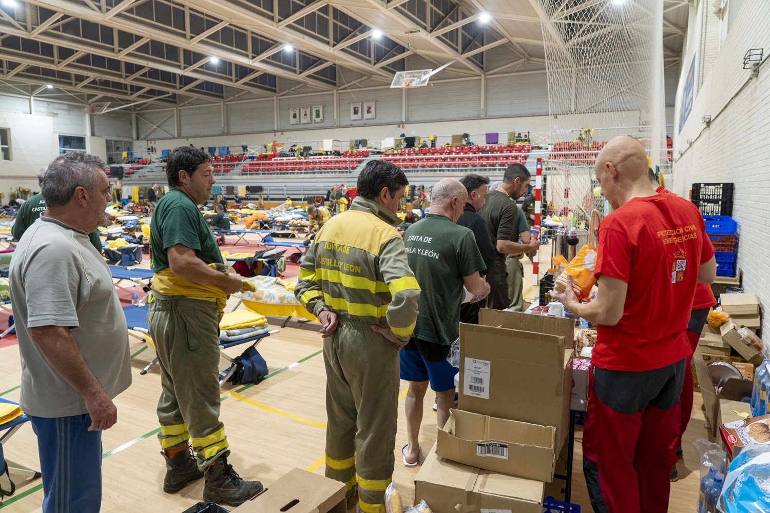 El equipo de rescate de CyL en Valencia (9)