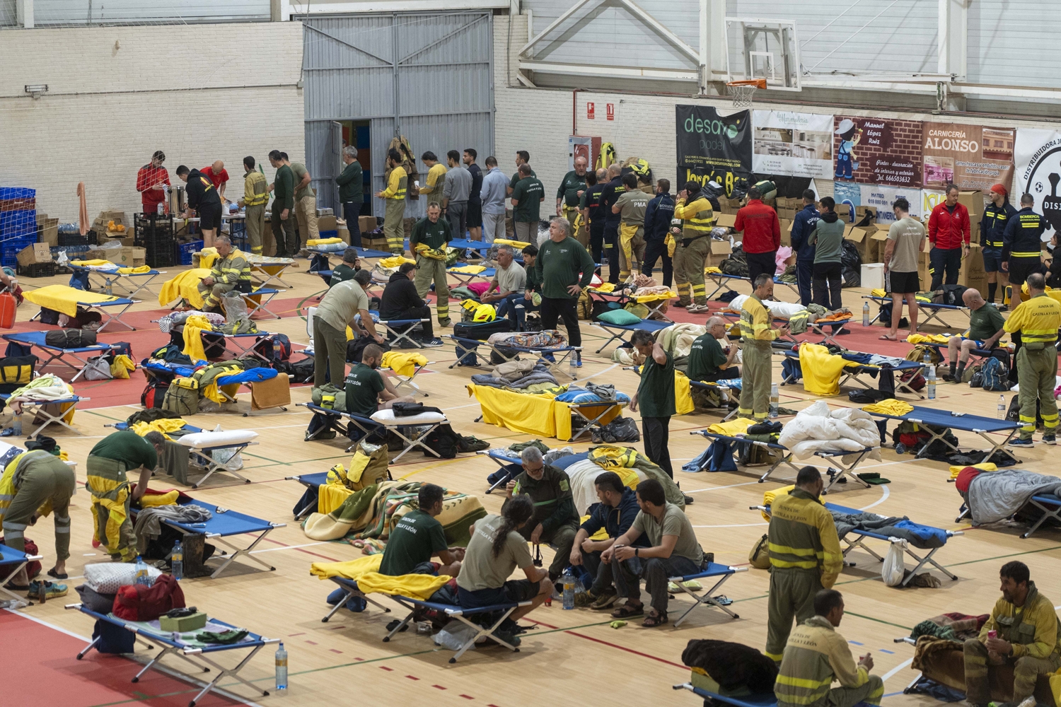 El equipo de rescate de CyL en Valencia (11)