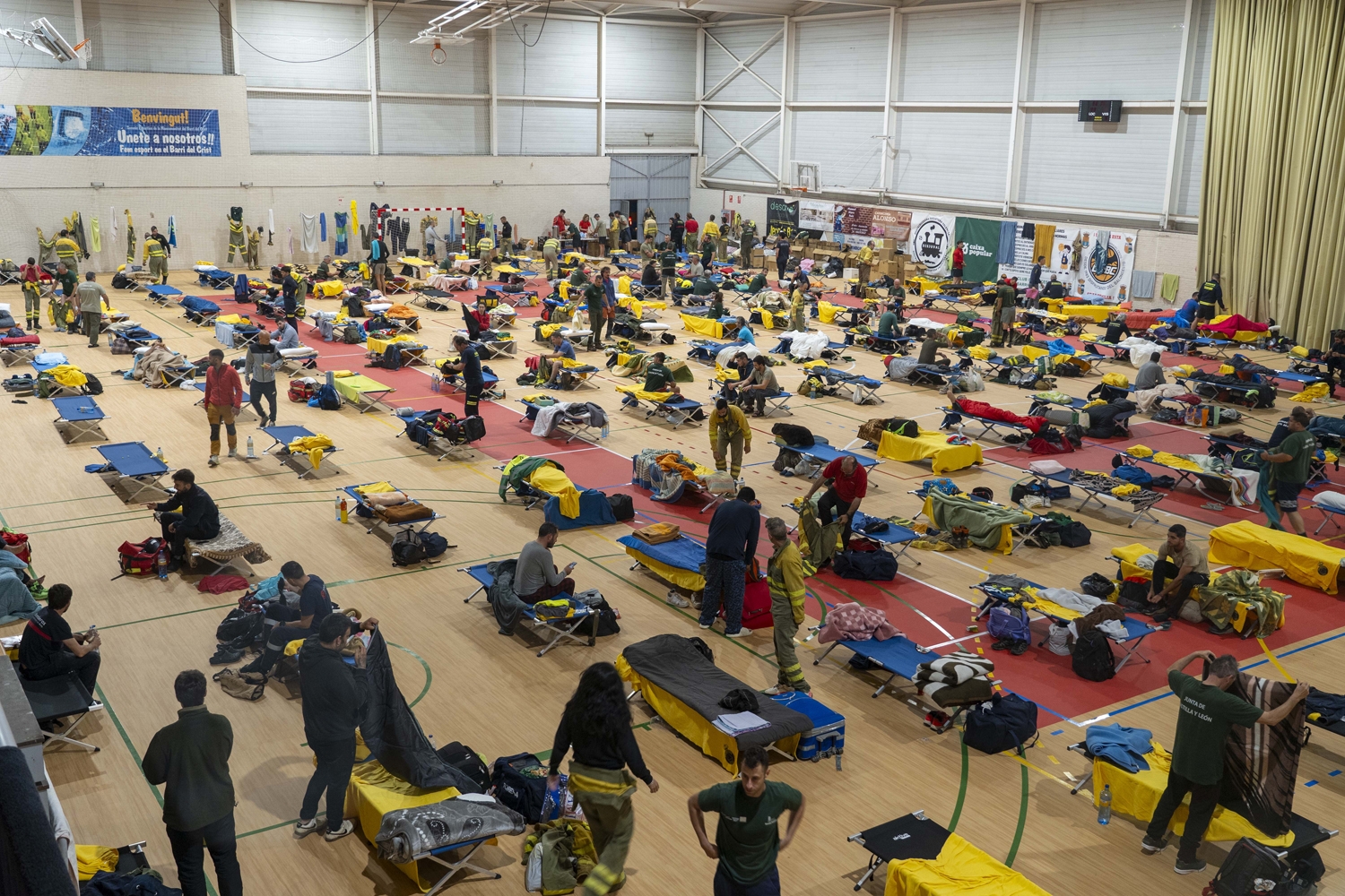 El equipo de rescate de CyL en Valencia (12)