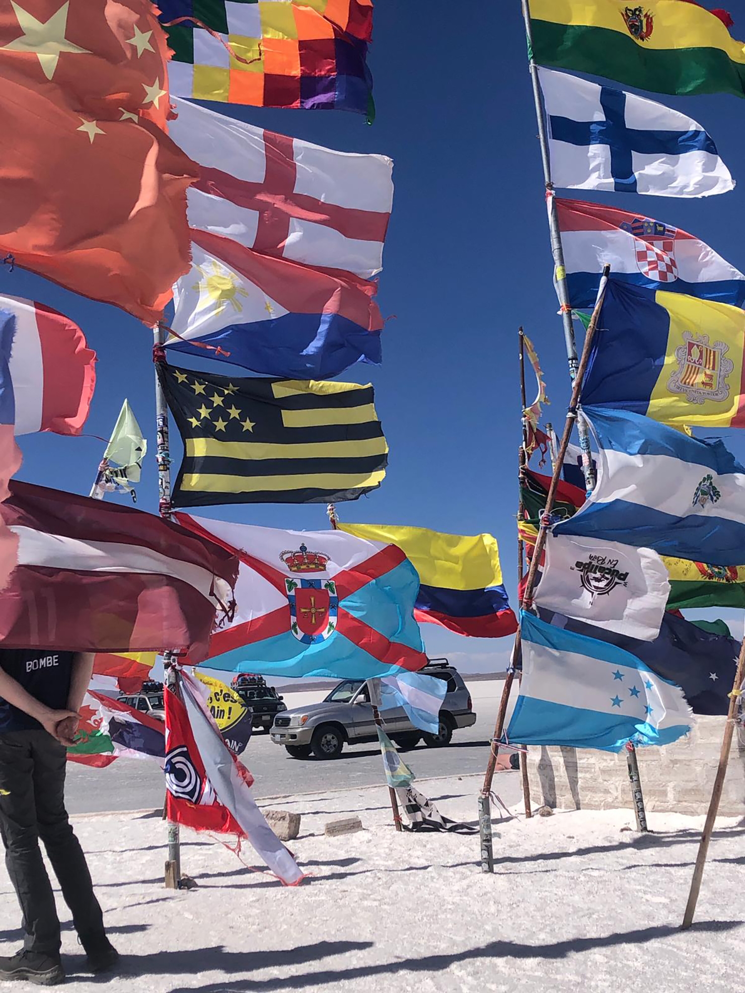 Luis Prada en su viaje motero por América Latina