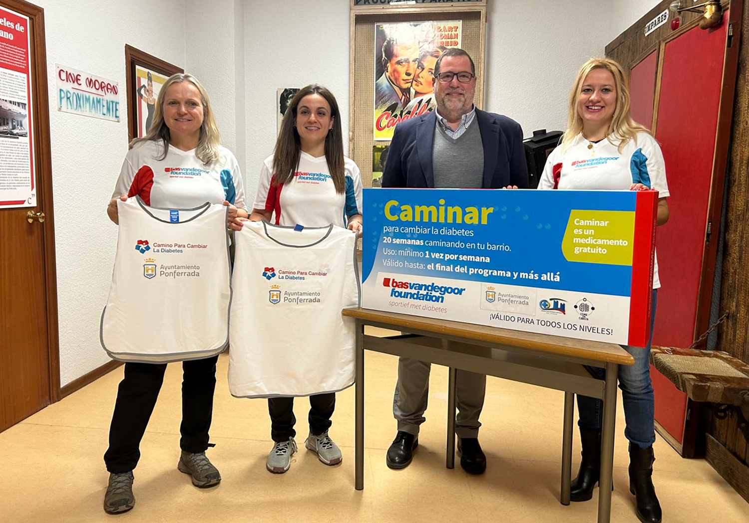 'Camino para cambiar las diabetes' regresa a Ponferrada durante 20 semanas tras la comprobada mejoría de los pacientes en las ediciones anteriores