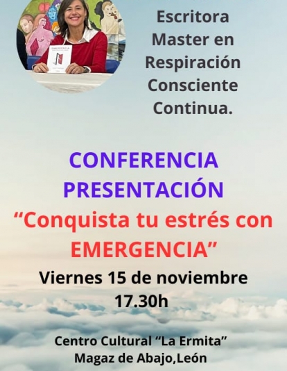 Presentación del libro CONQUISTA TU ESTRÉS CON EMERGECIA