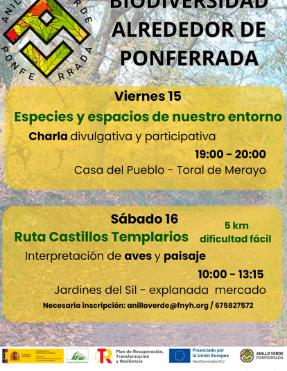 Biodiversidad alrededor de Ponferrada