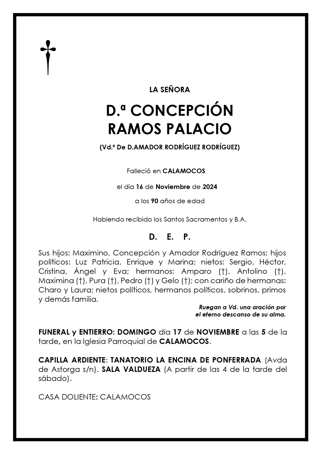 CONCEPCIÓN RAMOS PALACIO