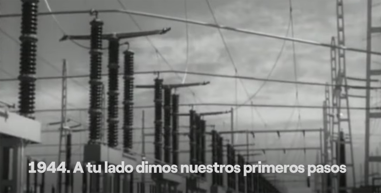 La compañía Endesa cumple 80 años tras su creación en el año 1944 con la inauguración y entrada en operación de la Central Térmica en Compostilla, dando inicio a una larga trayectoria que llega a nuestros días y que han querido plasmar en un anuncio